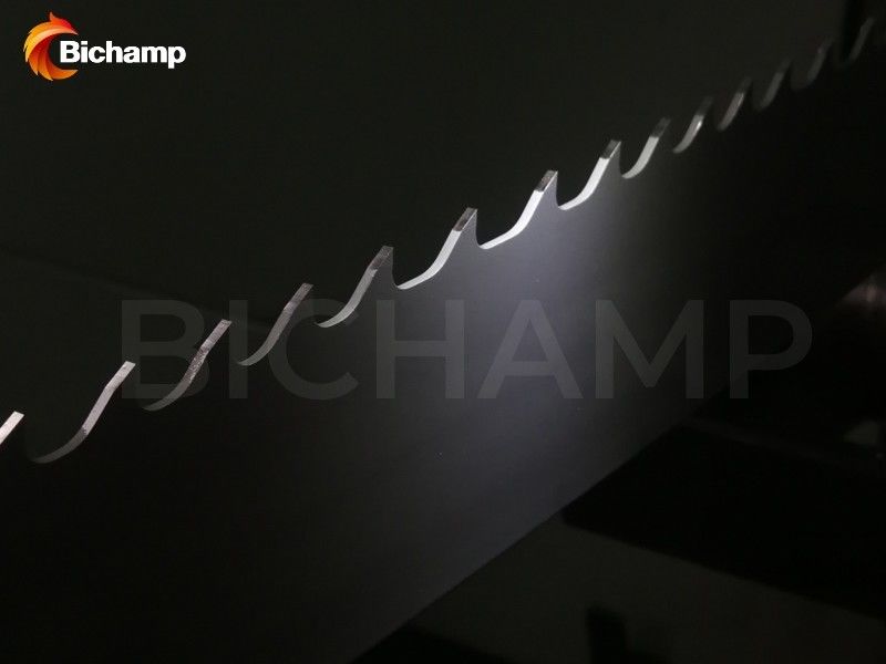 Versatile Coated Band Saw Blade Laser Welded Triple Chip Set